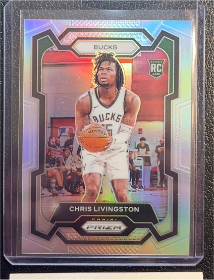 2023-24 Panini Prizm #156 Chris Livingston — front