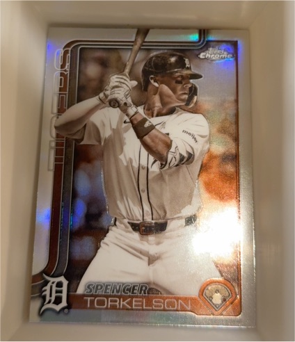 2025 Topps Chrome Update #USC27 Spencer Torkelson — front