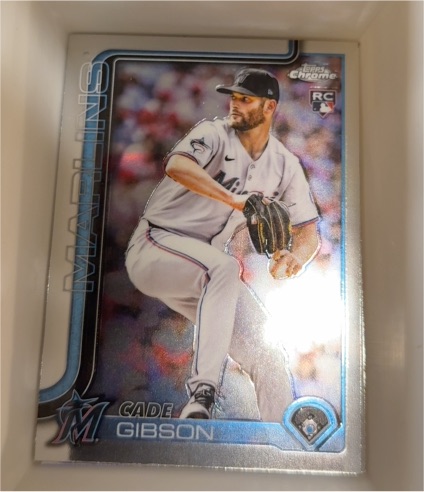 2025 Topps Chrome Update #USC181 Cade Gibson — front