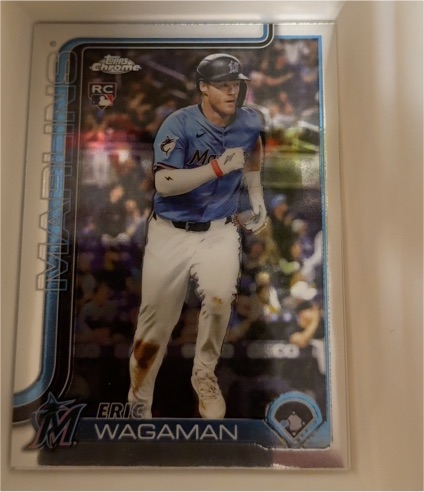2025 Topps Chrome Update #USC56 Eric Wagaman — front