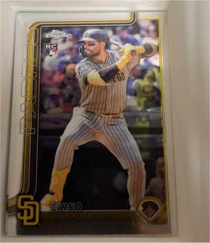 2025 Topps Chrome Update #USC139 Tirso Ornelas — front
