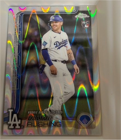 2025 Topps Update #US256 Dalton Rushing RC — front