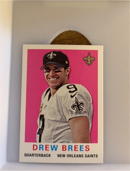 2013 Topps #3 Drew Brees 1959 Minis — front