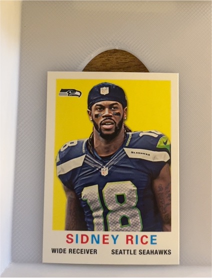 2013 Topps #7 Sidney Rice — front