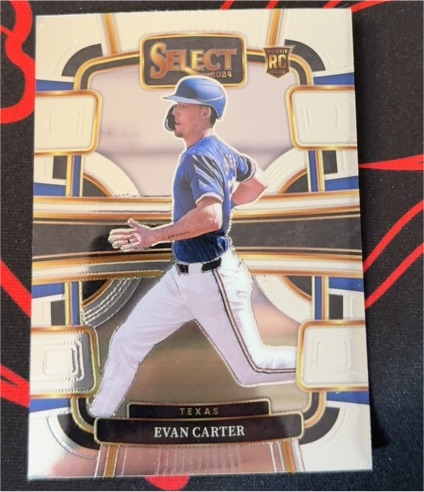 2024 Panini Select #100 Evan Carter — front