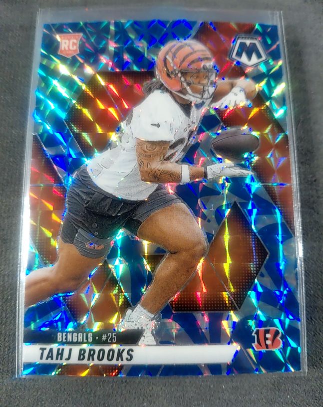 2025 Panini Mosaic #25 Tahj Brooks — front