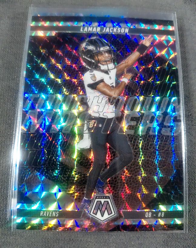2022 Panini Mosaic Football Lamar Jackson — front