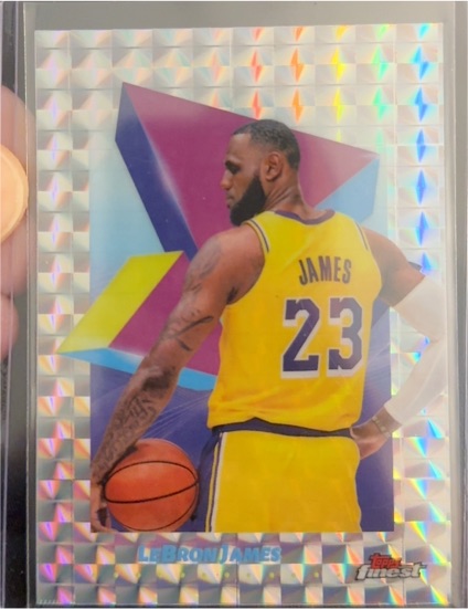2024-25 Topps Finest #45 LeBron James — front