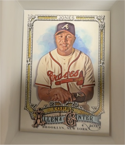 2025 Topps Allen & Ginter #190 Andruw Jones — front