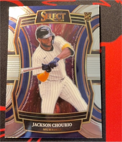 2024 Panini Select #12 Jackson Chourio — front