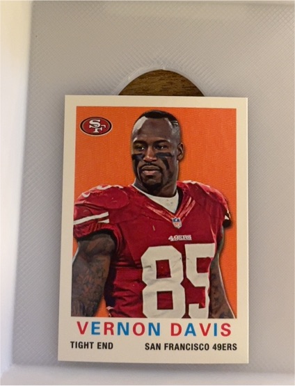 2013 Topps 1959 Mini #85 Vernon Davis — front