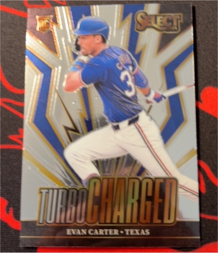 2024 Panini Select #19 Evan Carter Turbo Charged — front