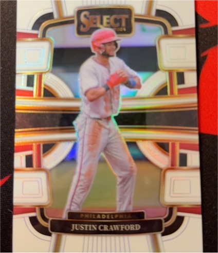 2024 Panini Select #38 Justin Crawford — front