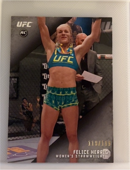 2024 Topps UFC #119 Felice Herrig — front