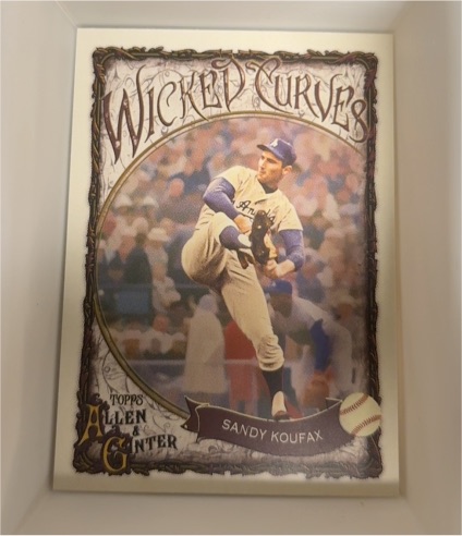 2025 Topps Allen & Ginter #WC-6 Sandy Koufax Wicked Curves — front