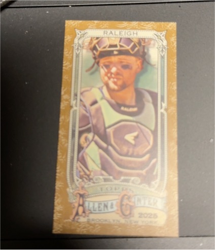 2025 Topps Allen & Ginter Mini #227 Cal Raleigh — front