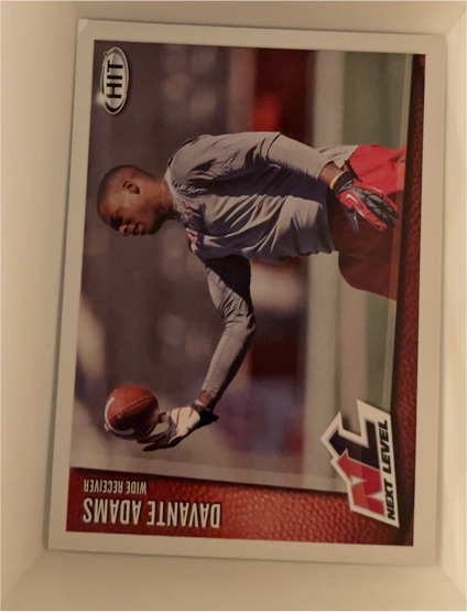 2014 SAGE HIT Next Level #95 Davante Adams — front