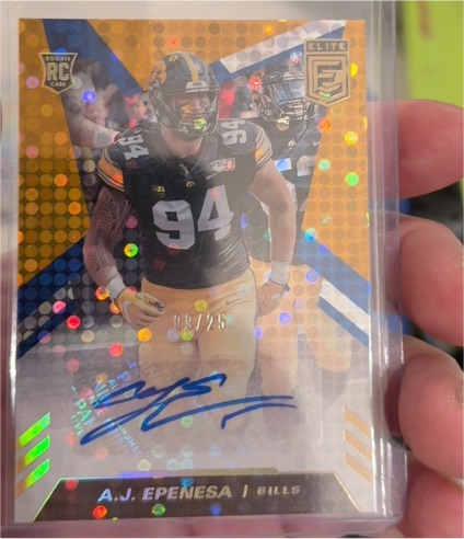 2023 Donruss Elite #94 A.J. Epenesa — front