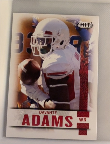 2014 Sage Hit #115 Davante Adams — front