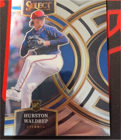 2024 Panini Select Premier Level Hurston Waldrep — front