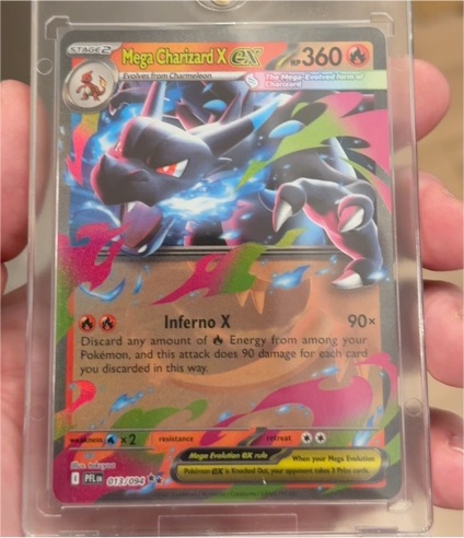 Mega Charizard X ex 013/094 — front