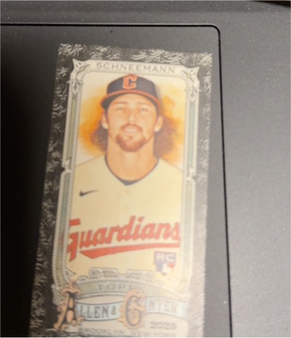 2025 Topps Allen & Ginter #233 Daniel Schneemann Mini — front