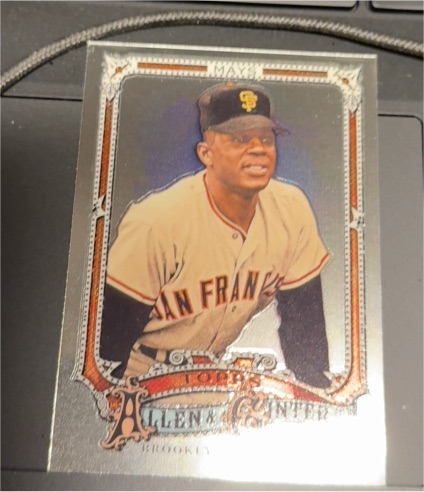 2025 Topps Allen & Ginter #30 Willie Mays — front