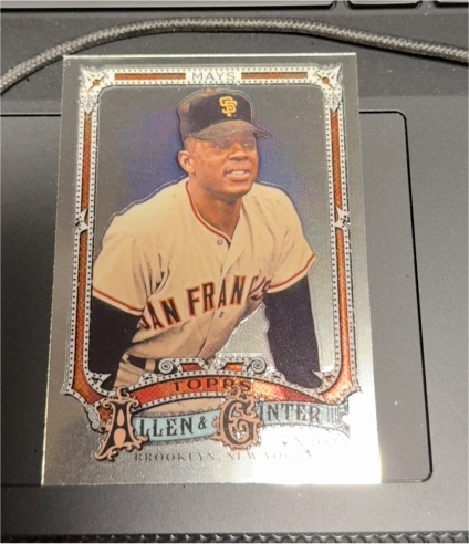 2025 Topps Allen & Ginter #30 Willie Mays — front