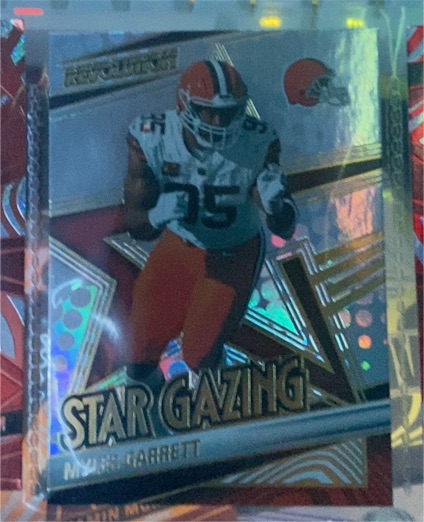 2025 Panini Revolution #7 Myles Garrett Star Gazing — front