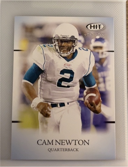2011 Sage Hit #57 Cam Newton — front