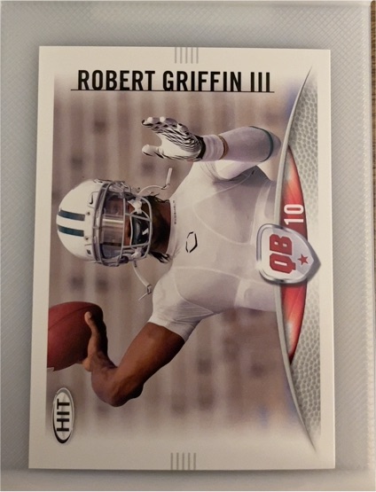 2012 SAGE Hit #10 Robert Griffin III — front