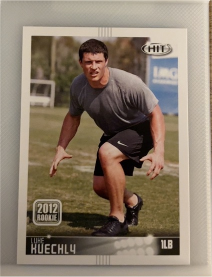 2012 Sage Hit #63 Luke Kuechly Rookie — front