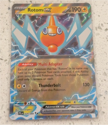 2014 Pokemon ME02 Phantasmal Flames #029 Rotom ex — front