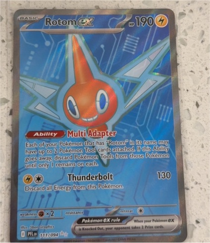 2015 Pokemon Ancient Origins #111 Rotom ex — front