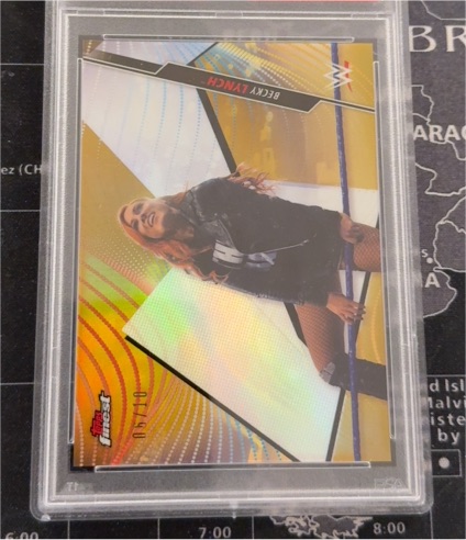 2020 Topps Finest WWE #8 Becky Lynch — front