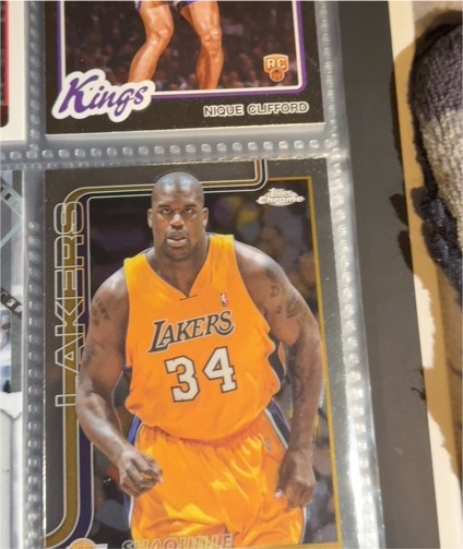 2025-26 Topps Chrome #242 Shaquille O'Neal — front