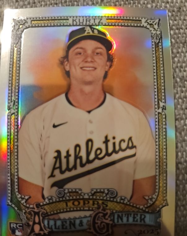 2025 Topps Allen & Ginter #296 Nick Kurtz — front