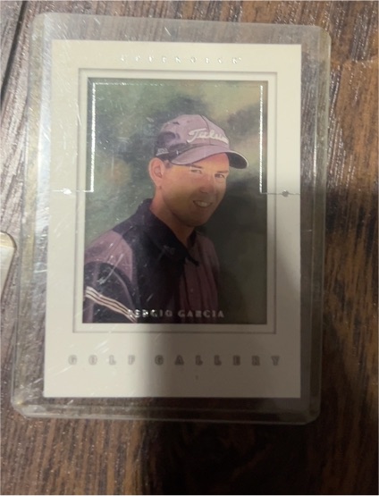 2001 Upper Deck Golf Gallery #GG2 Sergio Garcia — front