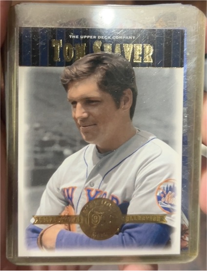 2001 Upper Deck Cooperstown Collection #25 Tom Seaver — front