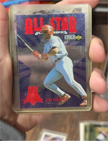 1997 Upper Deck Collector's Choice All-Star Connection #8 Ivan Rodriguez — front