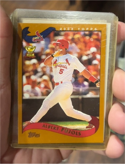 2002 Topps #160 Albert Pujols — front
