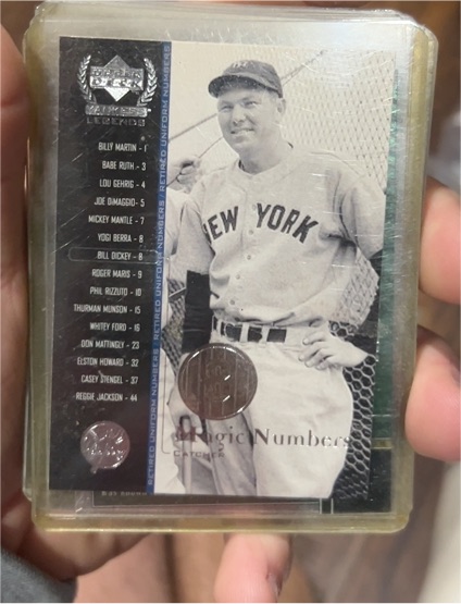 2000 Upper Deck Yankees Legends #51 Billy Martin — front
