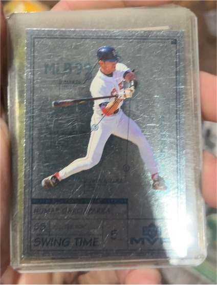 1999 Upper Deck MVP Swing Time #S6 Nomar Garciaparra — front