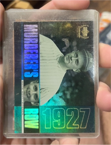 2000 Upper Deck Yankees Legends #MR4 Lou Gehrig Murderer's Row — front