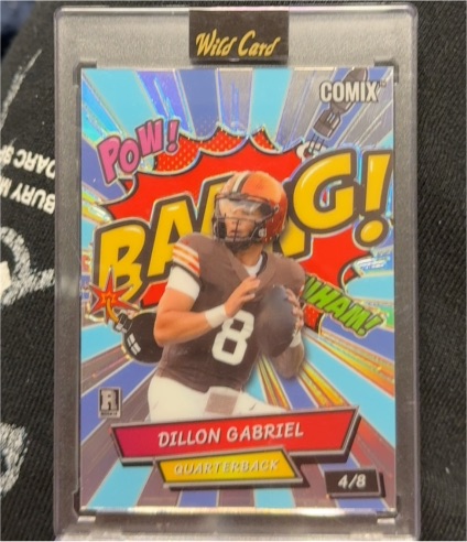 2025 Wild Card Comix #4/8 Dillon Gabriel — front