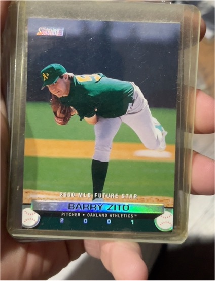 2001 Topps Stadium Club #175 Barry Zito — front