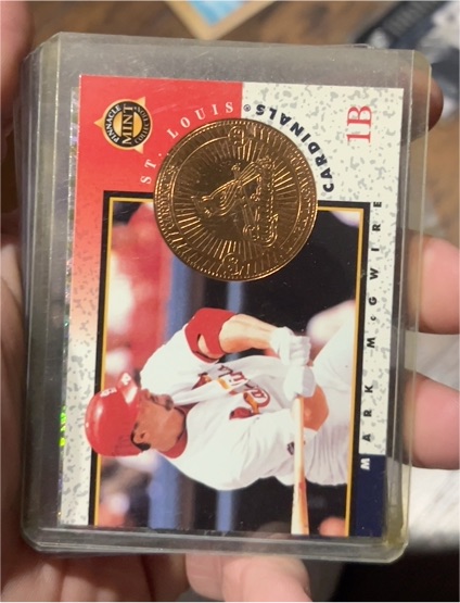 1998 Pinnacle Mint Collection #14 Mark McGwire — front