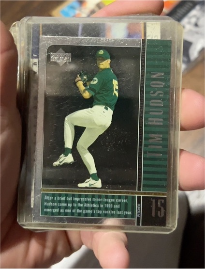 2000 Upper Deck Legends #15 Tim Hudson — front