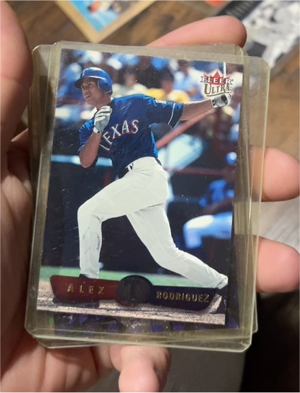 2002 Fleer Ultra #3 Alex Rodriguez — front