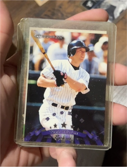 1998 Donruss #105 Todd Helton Rookie Colorado Rockies — front
